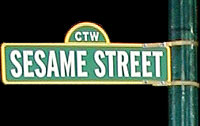 Sesame Street Signpost